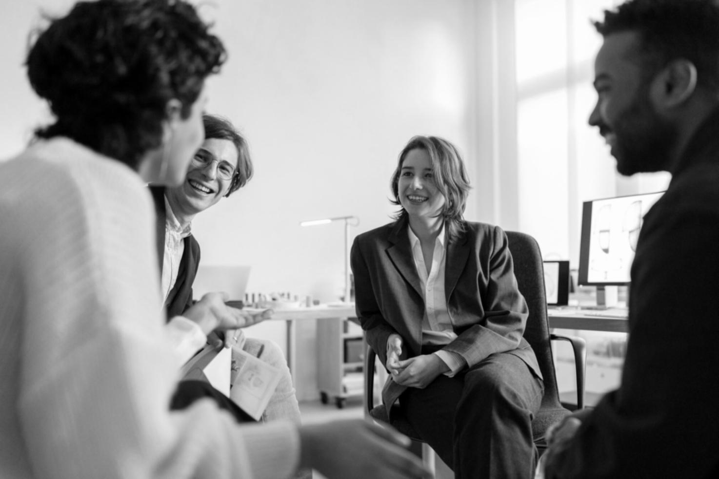 Financial planning workshop showing collaborative investment strategy development